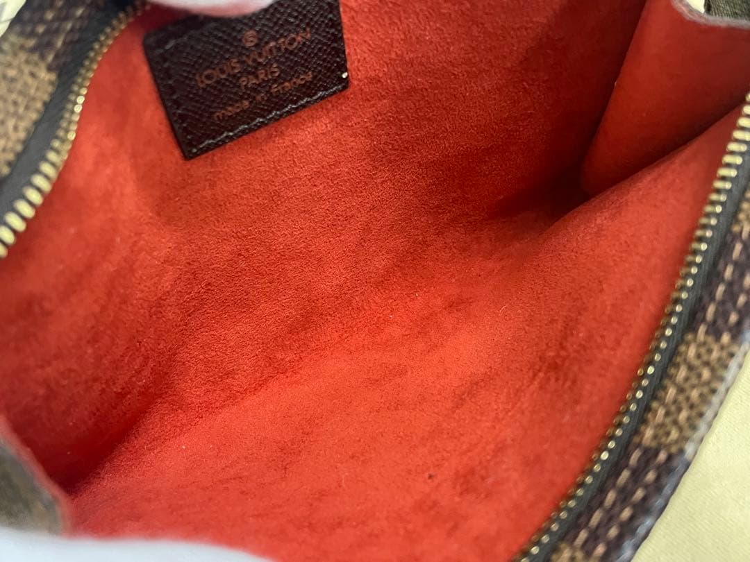 ルイ ヴィトン ダミエ　エベヌ　マレ　N42240 バケツ　ポーチ　ショルダー