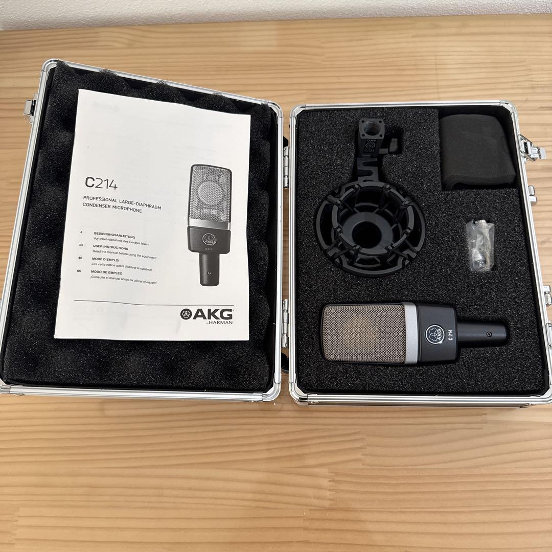 AKG C214 コンデンサーマイク 本体