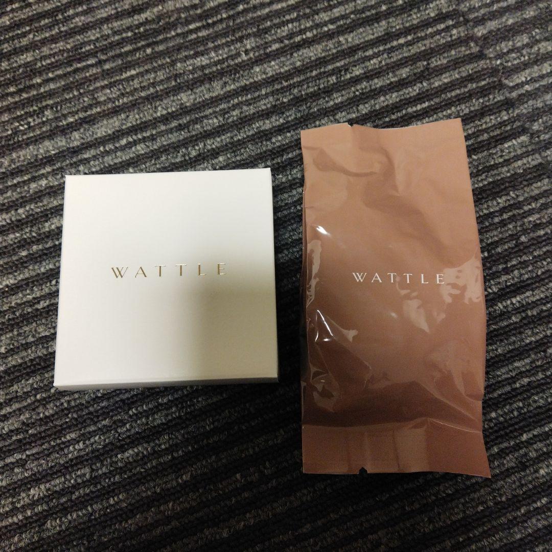新品ワトルクッションファンデーション艶肌フィットパウダークレンジングジェルセット
