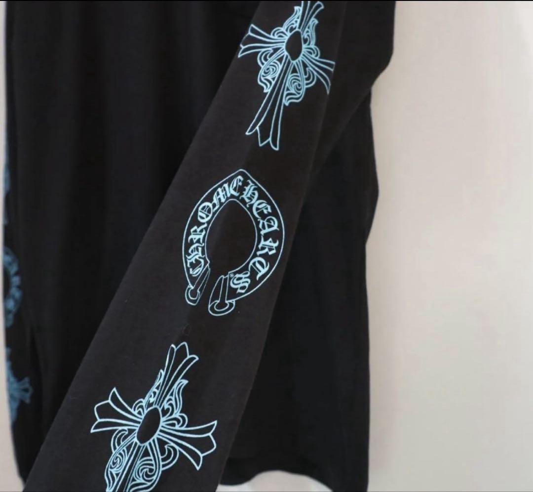 関税込 Chrome Hearts Scroll Long Sleeve クロムハーツ ロンT CHROME HEARTS 2021AW PPO US SCRL Long Sleeve Tee Size L