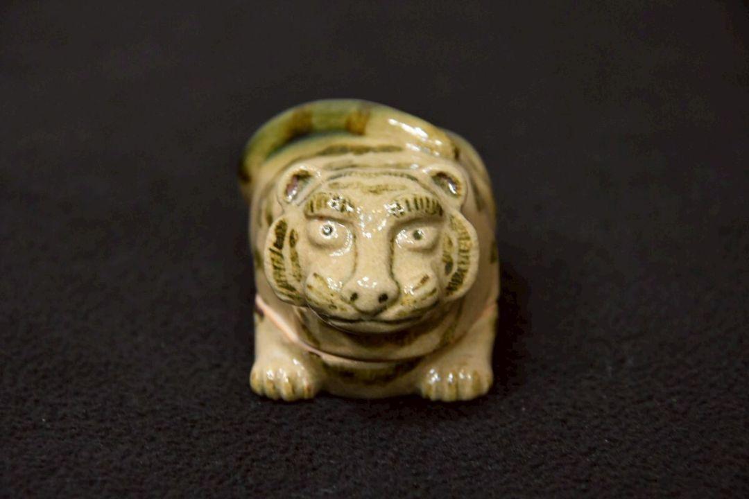 tr08163 未使用 八島六万寺窯 紀太隆志 香合 刻印 工芸品 干支 陶芸 tr08163 未使用 八島六万寺窯 紀太隆志 香合 刻印 工芸品 干支