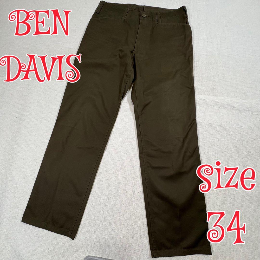 BEN DAVIS ベンデイビス　チノパン　カーキ　34in