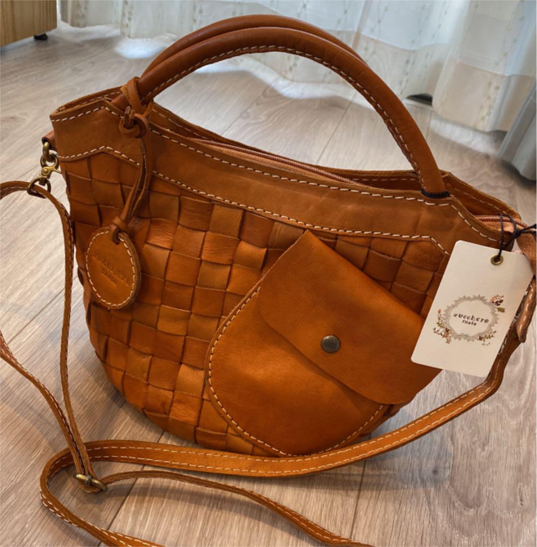 最終価格★新品未使用★ズッケロフィラート2wayショルダーバッグ
