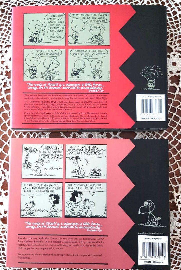 洋書 THE COMPLETEPEANUTS 1950-1952, 1969-1970