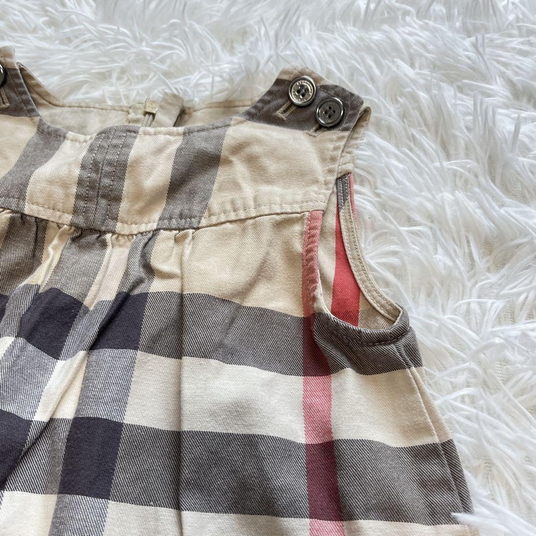 Burberry バーバリー ノバチェック ワンピース バックファスナー