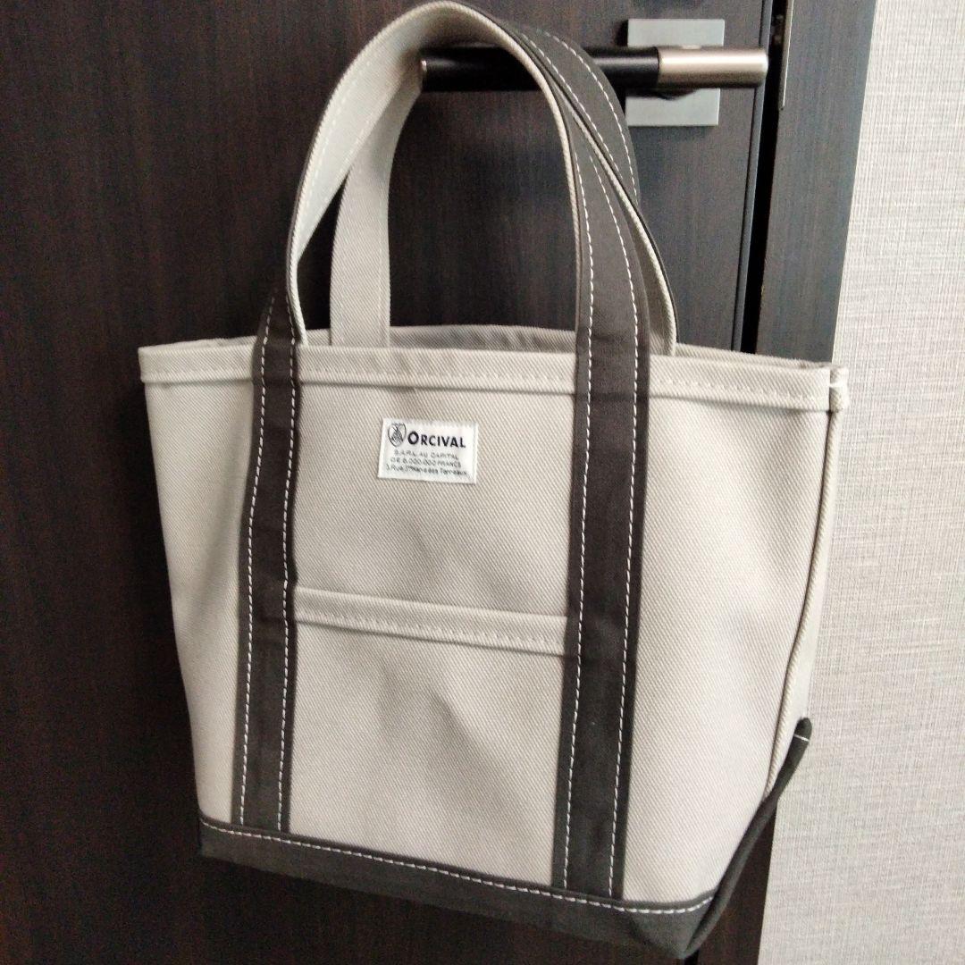 (ma❤)オーシバル ORCIVAL　コットンキャンバス　トートバッグ