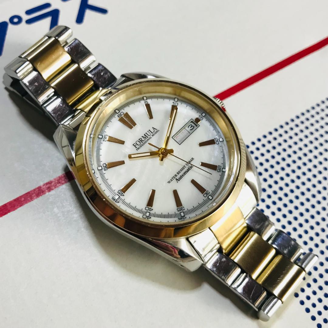 J-AXIS（ジェイ・アクシス）FORMULA自動巻き腕時計