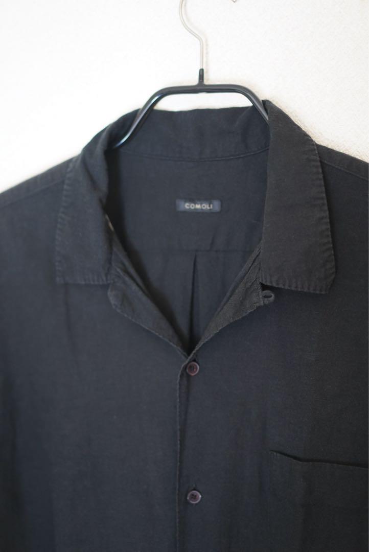 COMOLI ベタシャン オープンカラーシャツ size3 - メルカリ