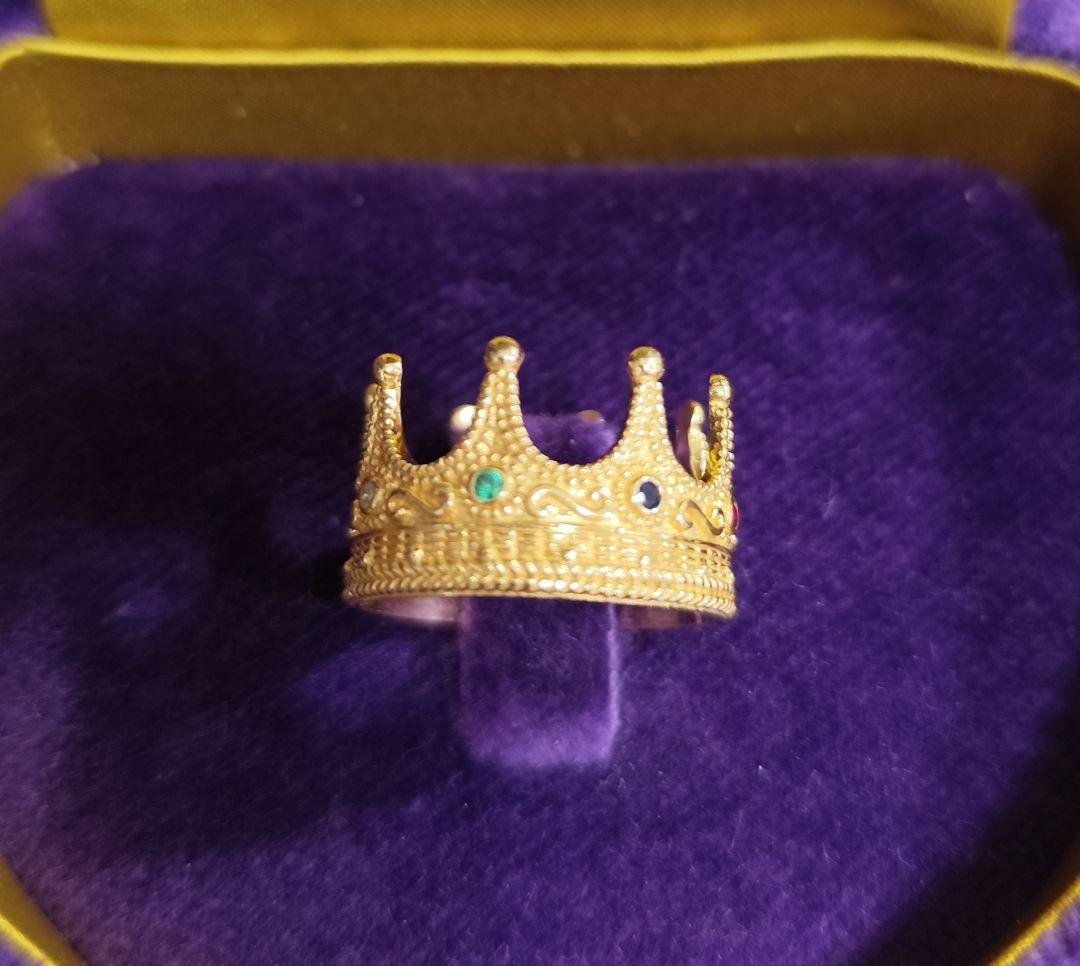 k10 アヴァランチ 王冠デザインリングAVALANCHE