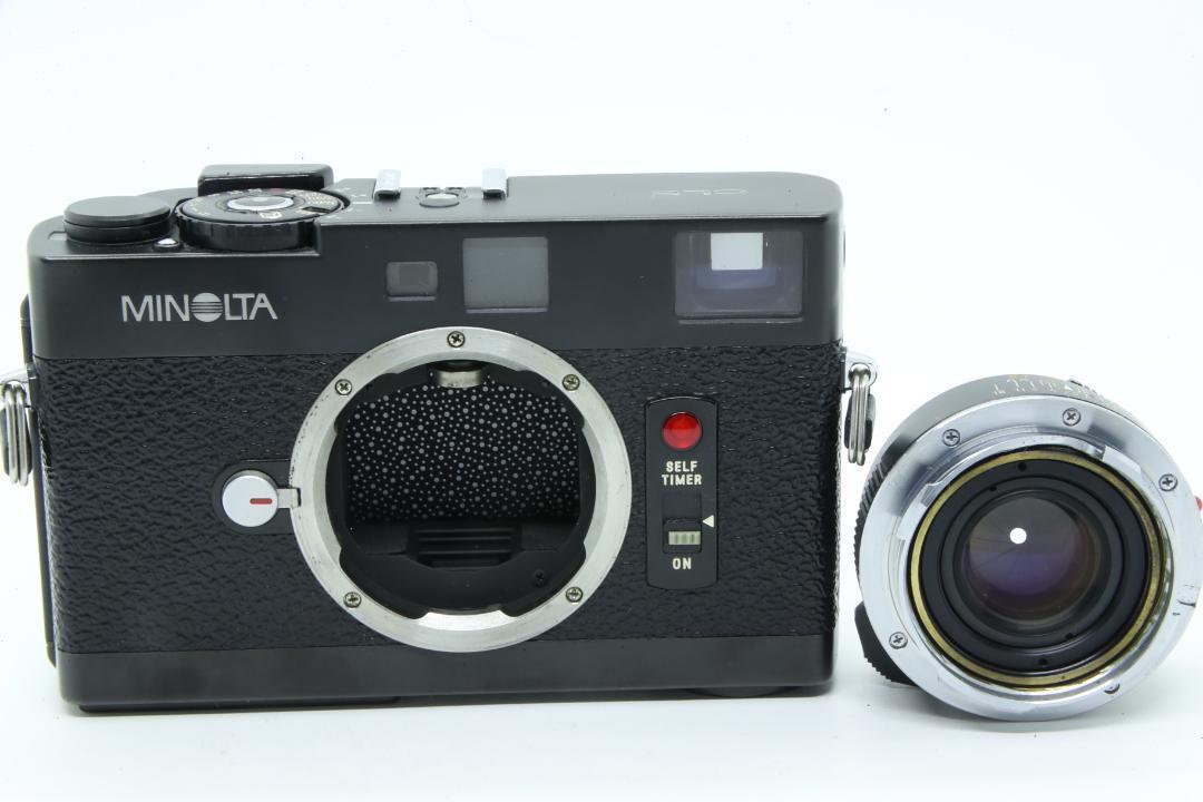 MINOLTA CLE ブラック M Rokkor 40mm f/2