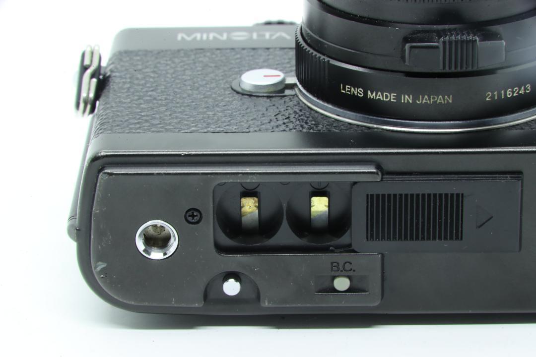 MINOLTA CLE ブラック M Rokkor 40mm f/2