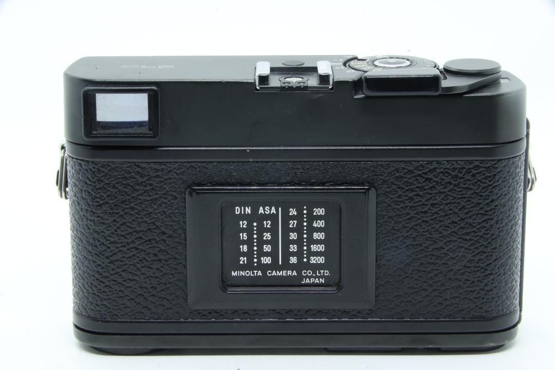 MINOLTA CLE ブラック M Rokkor 40mm f/2