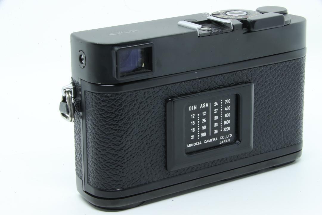 MINOLTA CLE ブラック M Rokkor 40mm f/2