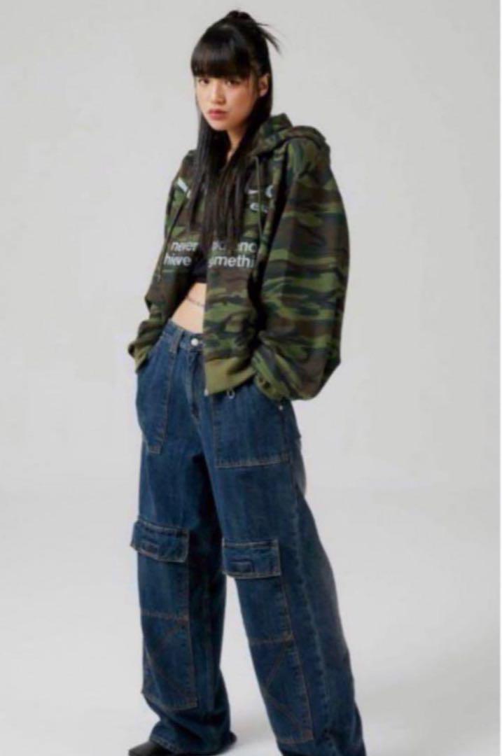 【ESC STUDIO】cargo pocket danim pants