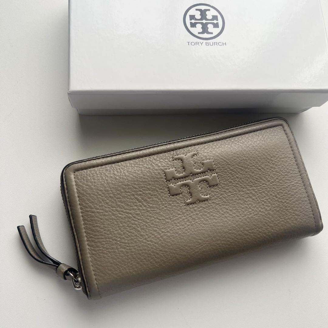 281 極上美品 TORYBURCH トリーバーチ 長財布 ラウンド