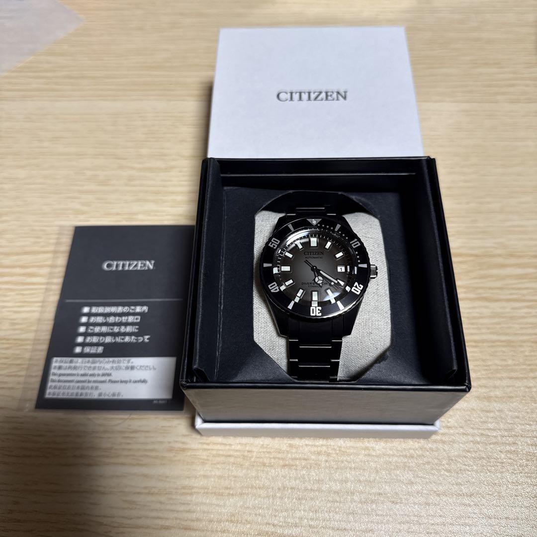 CITIZEN フジツボダイバー　 ブラックエディション