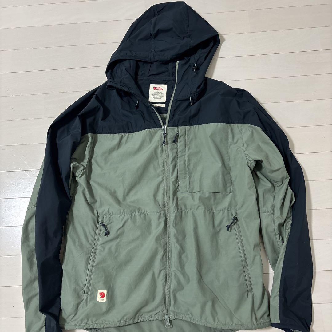 FJALL RAVEN ハイコーストウインドジャケット Men's S