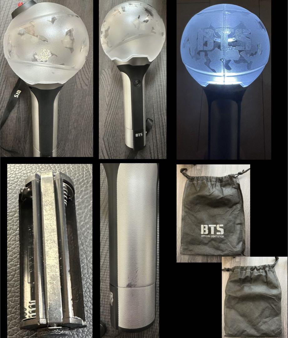 防弾少年団(BTS) - BTS ペンライト 初代  ver.2  アミボム BTS アミボム ver2 公式ペンライト light stick - メルカリ