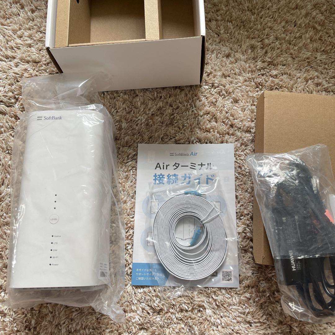 美品　ほぼ新品　SoftBank Airターミナル