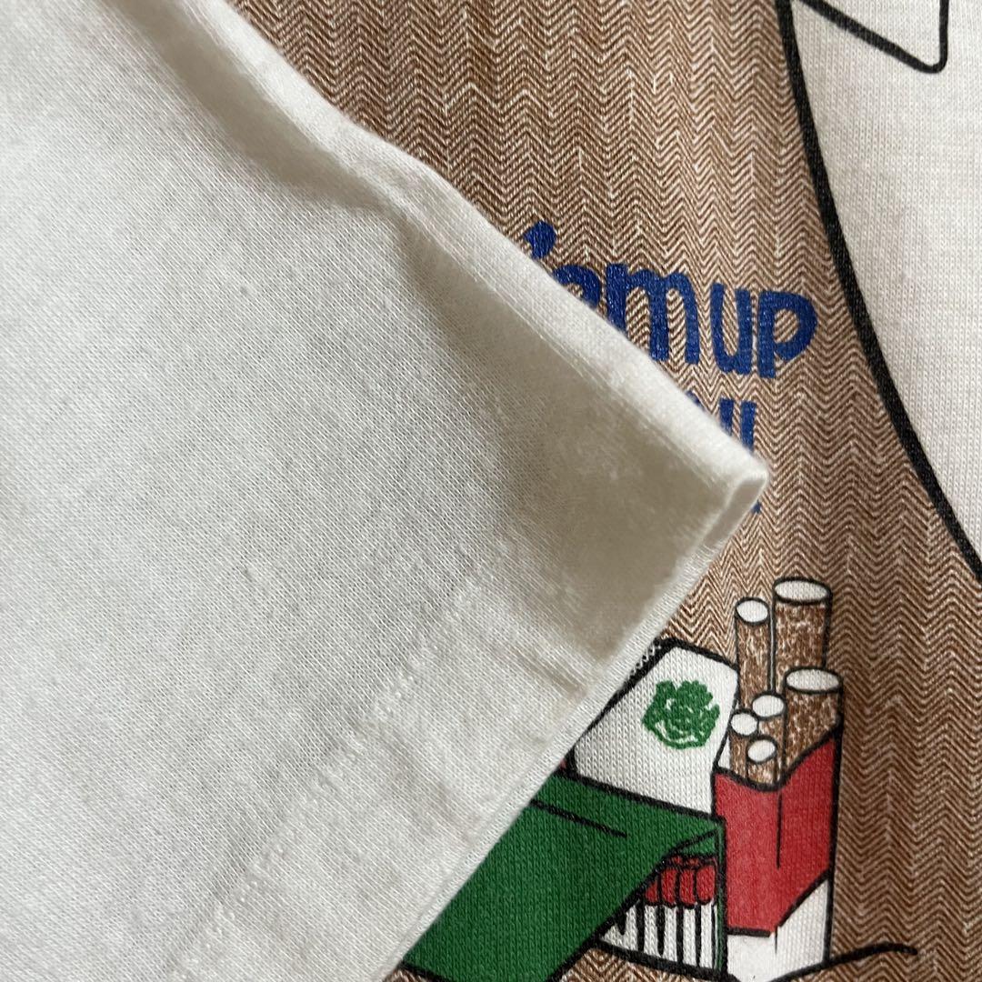 Hanes 80s USA製 プリントトロンプルイユ ベスト ヴィンテージ