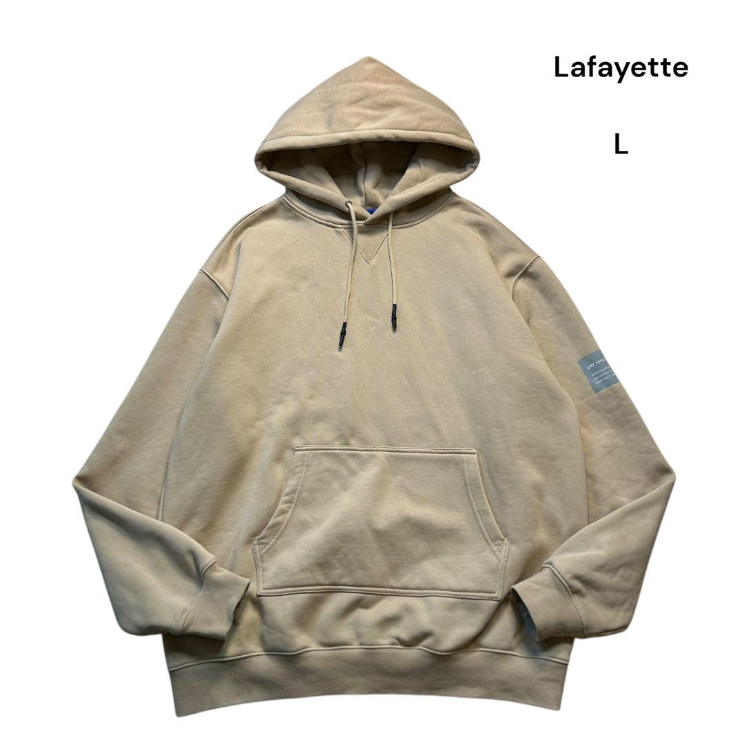 ラファイエット プルオーバーパーカーL ベージュ パッチ ミリタリー ストリート