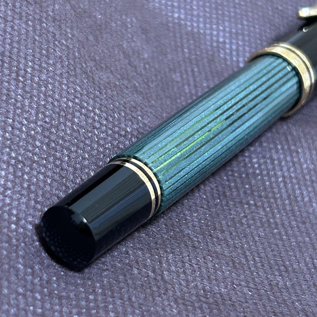 Pelikan 万年筆 スーベレーン M800 グリーンストライプ EF即日発送