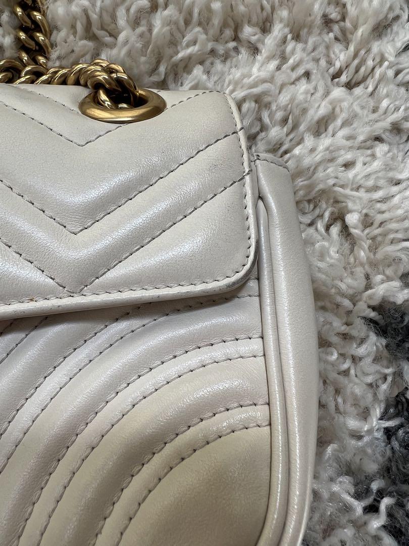 GUCCI Marmont GGマーモント キルティング ミニバッグ