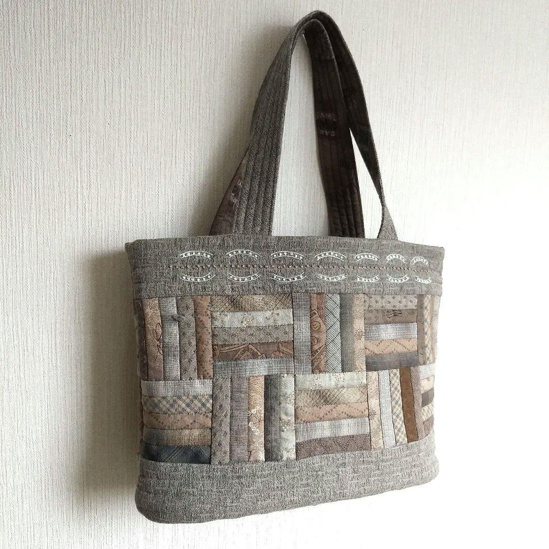 パッチワークキルトのバッグ(ハンドメイド) - メルカリ