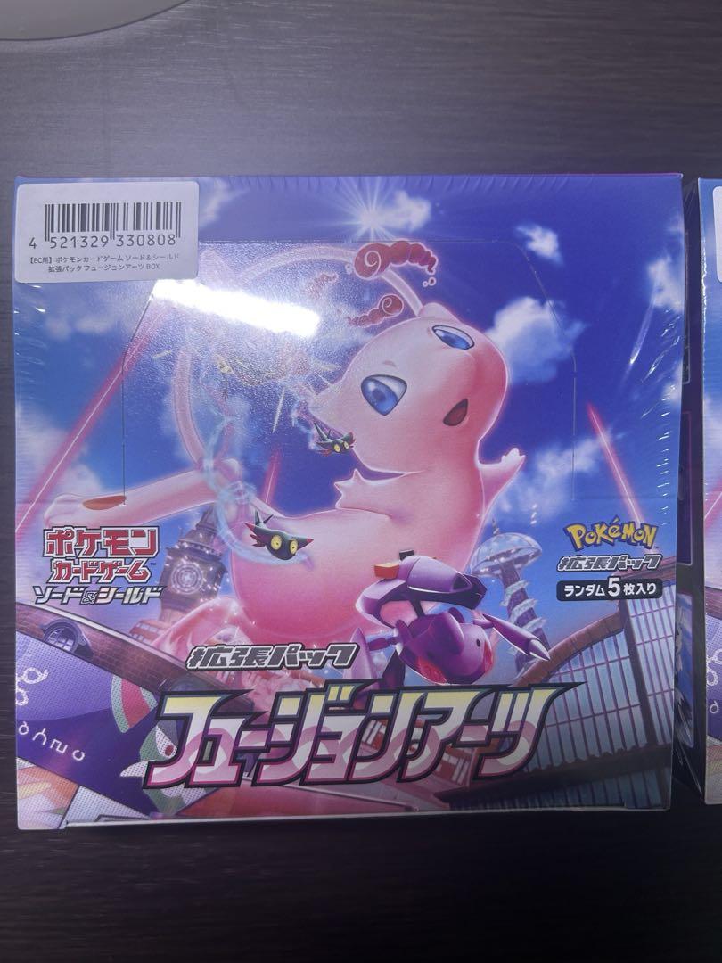 ポケモンカード フュージョンアーツ BOX シュリンク付き 新品未