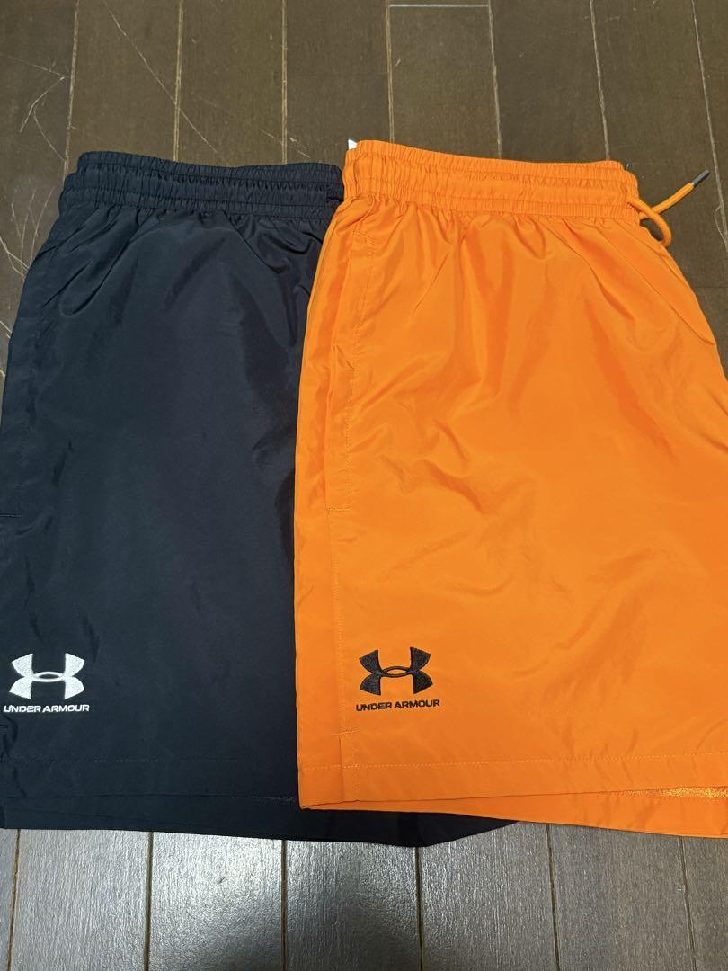 UAウーブン ボレーショーツ2点セット
