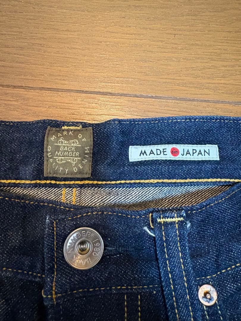 バックナンバー デニム III 1980XX ダークブルー
