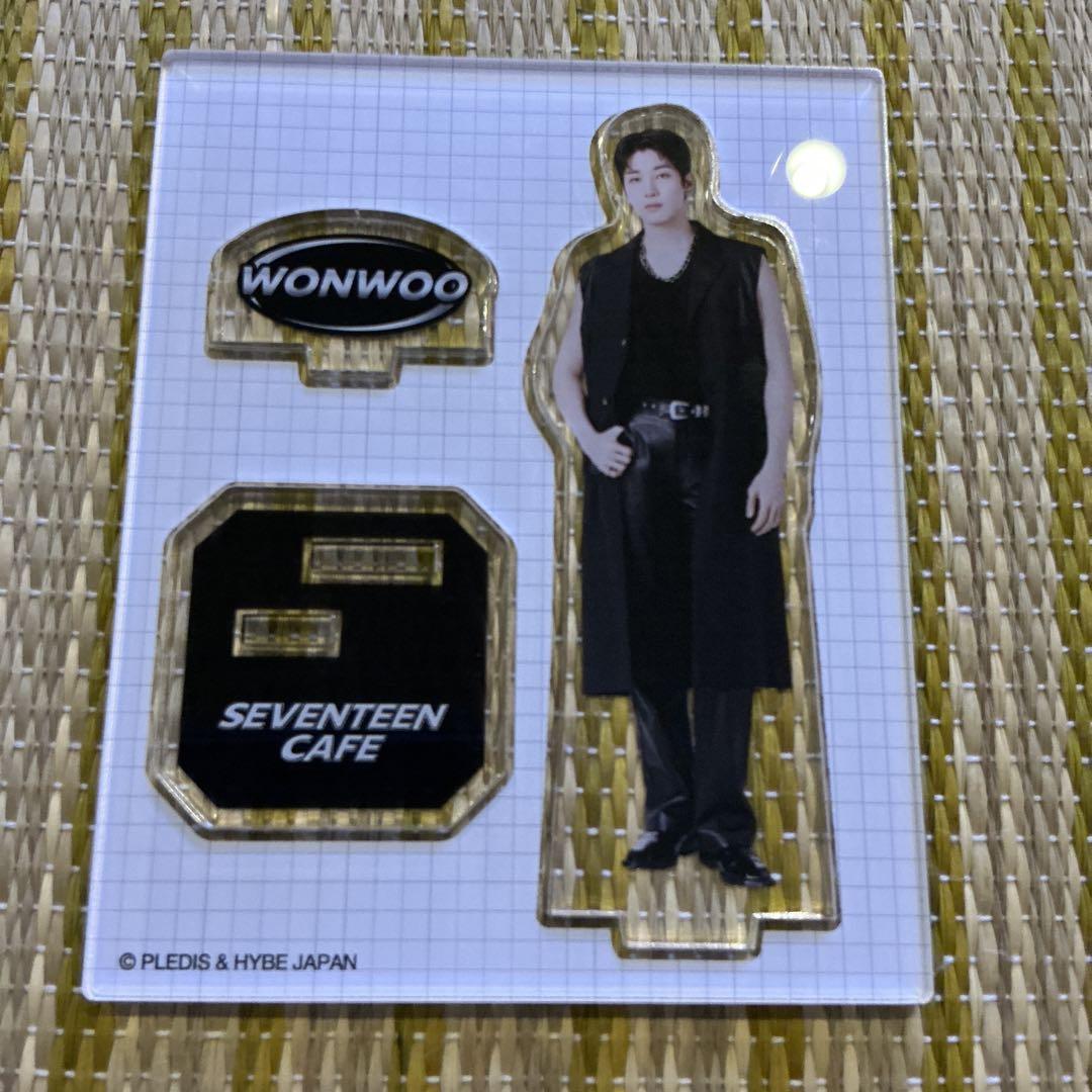 SEVENTEEN ウォヌ アクリルスタンド SEVENTEEN cafe 2023 アクリルスタンド ウォヌ - メルカリ