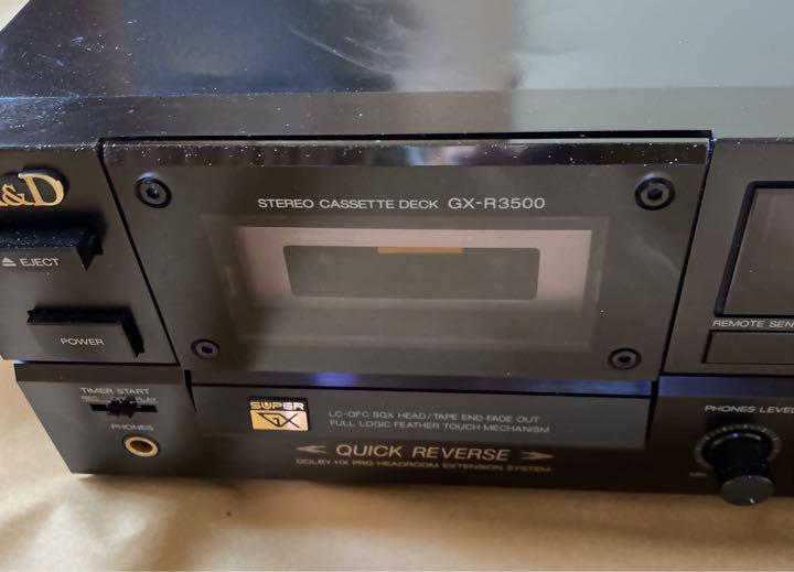 A&D GX-R3500 カセットデッキ | www.roasterscaparao.com.br