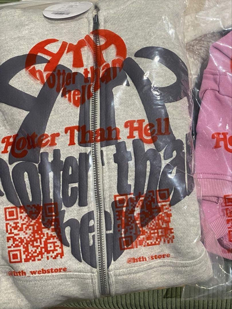 HTH hth heart logo zip hoodie グレー heart logo zip hoodie – YZ