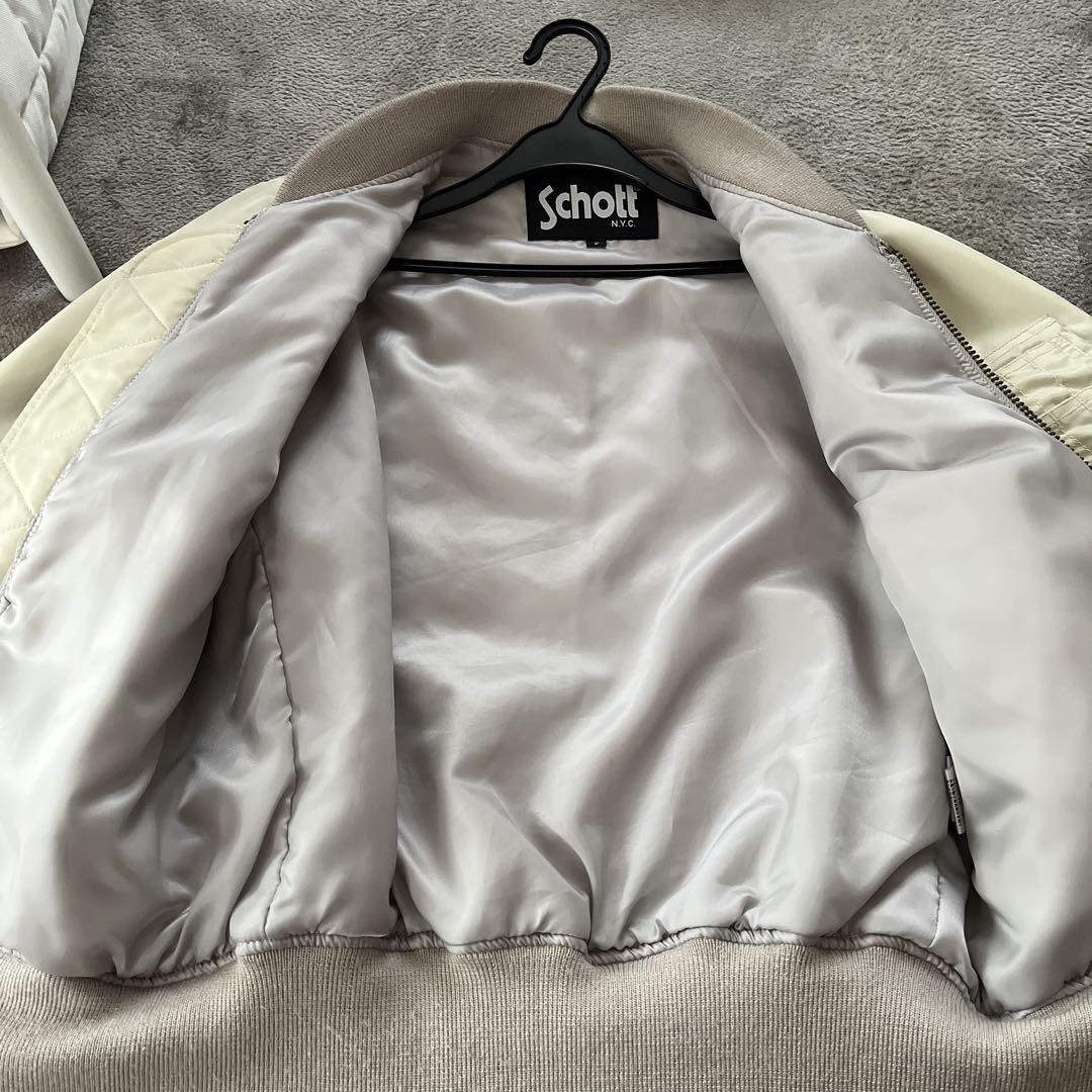 JEANASIS　別注schott  MA-1