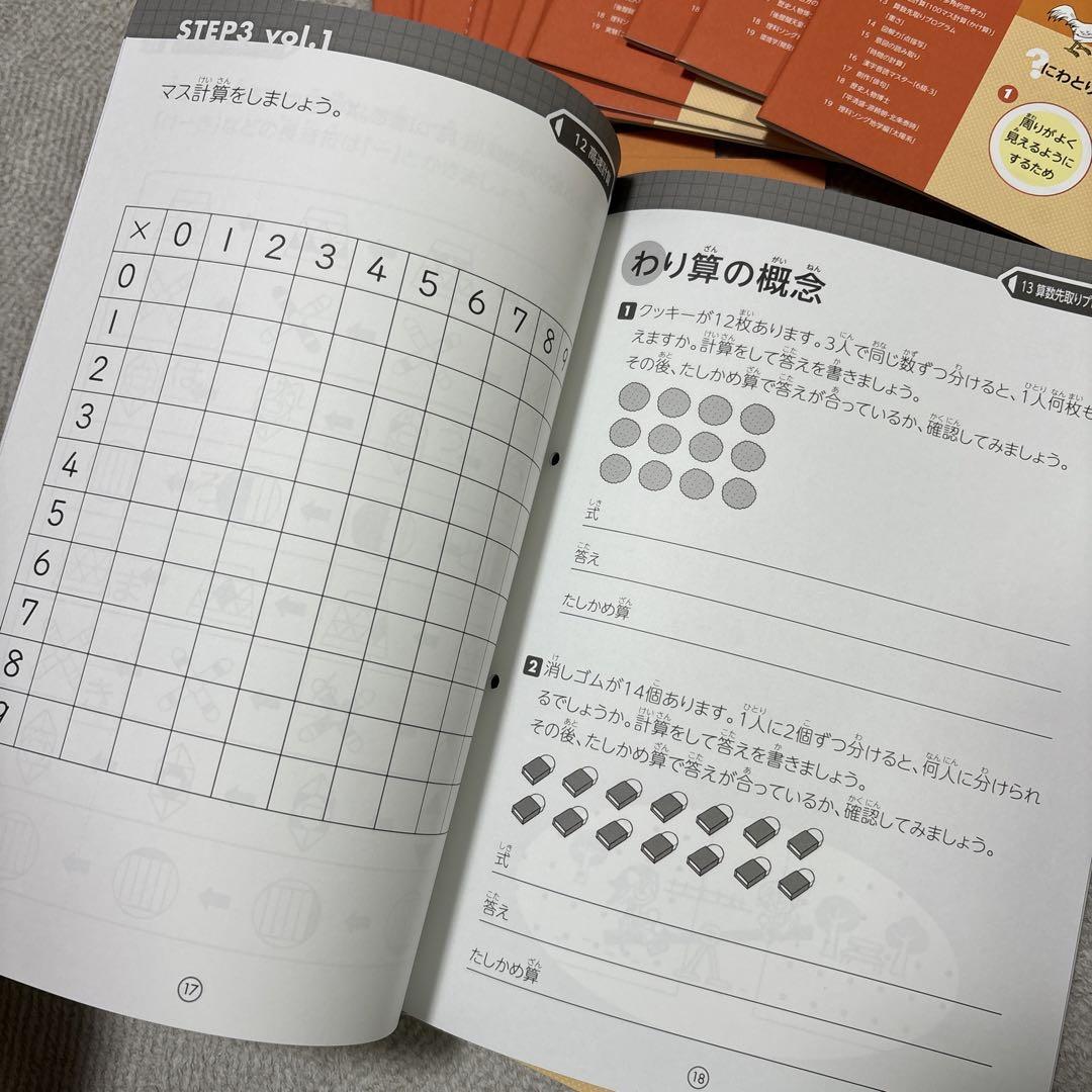 【新品・未使用】七田式　小学生テキスト　STEP3 全21冊