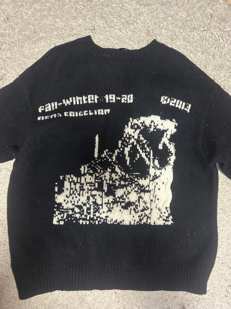 OFF-WHITE ニットセーター 2019年秋冬コレクション OFF-WHITE ニットセーター 2019年秋冬コレクション