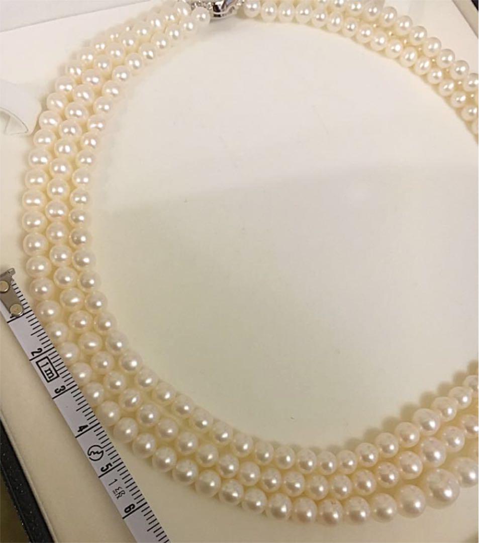 得価セール 専用です 三連ネックレス パール レオナール kGQ1L-m44281495194 豪華 本真珠 日本製好評