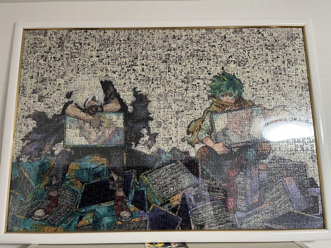 ヒロアカ展 パズル 完成品