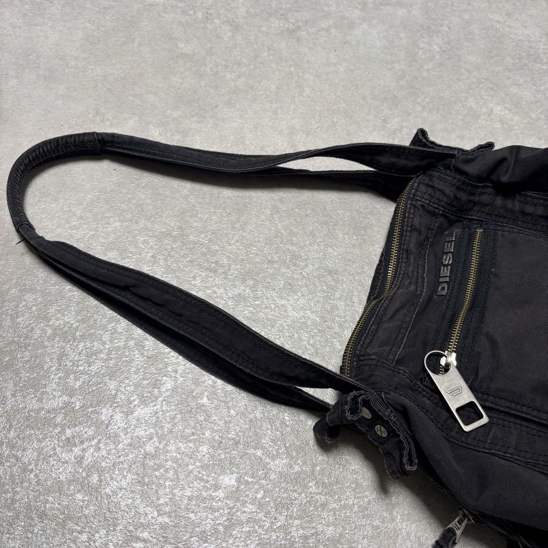 バッグ archive diesel grunge tote bag black y2k