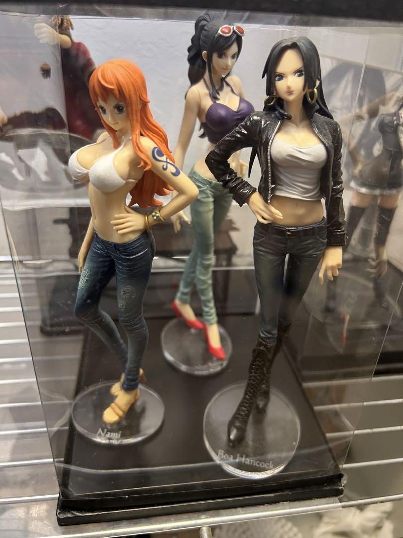ナミ・ロビン・ハンコック フィギュアセット売り