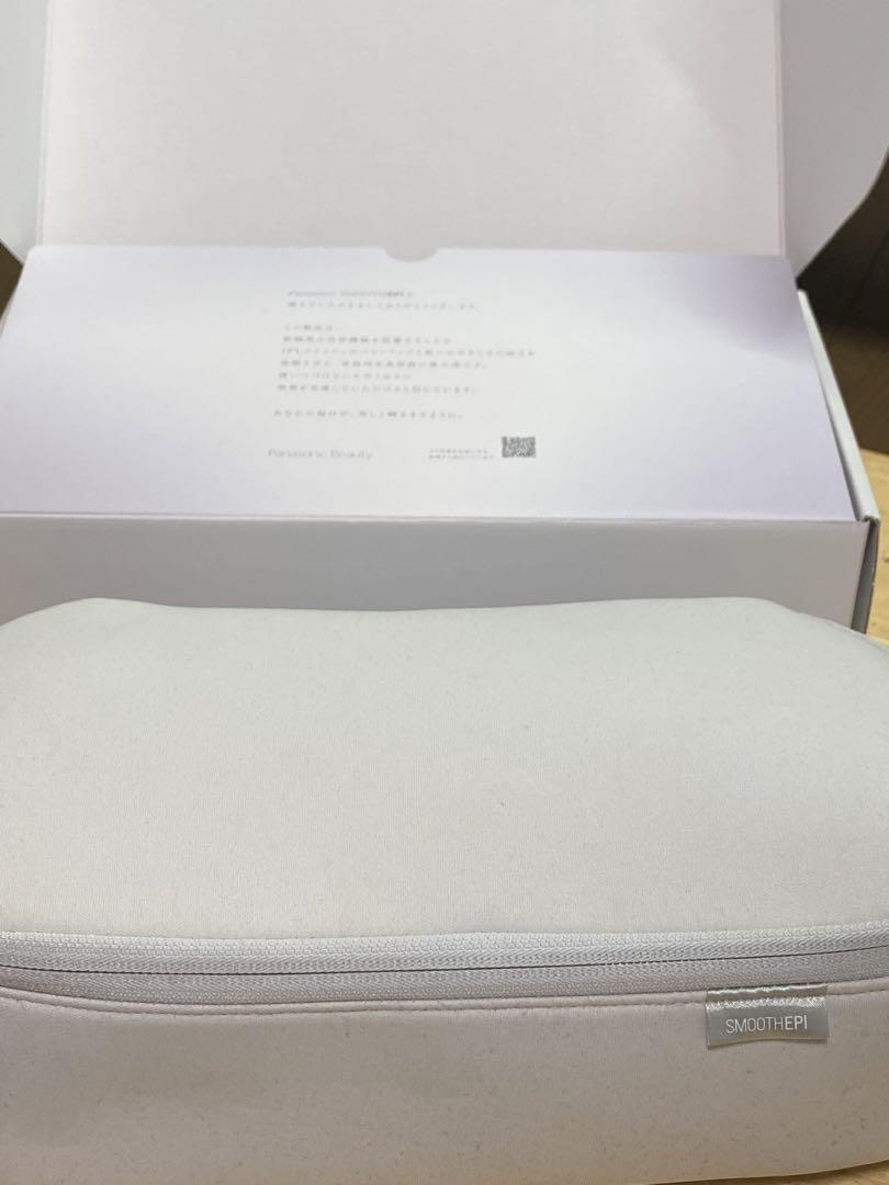 スムースエピ 脱毛器 収納ケース付き　Panasonic ES-WG0A-H