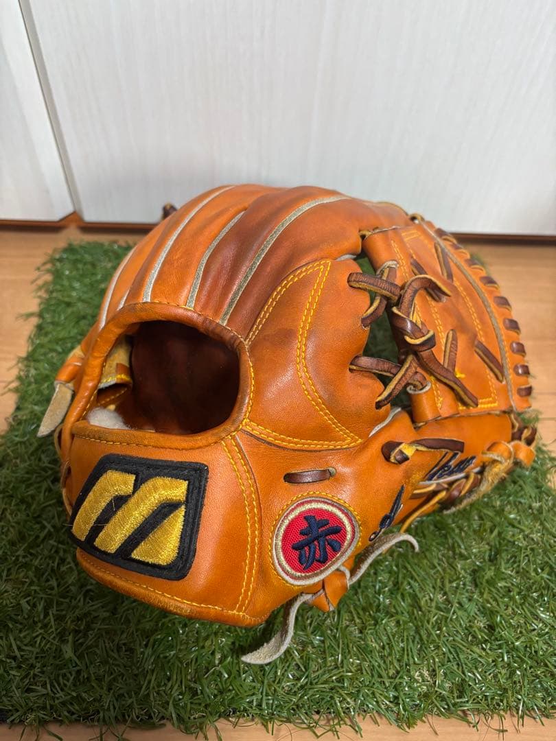 ビックM 仁志モデル ミズノプロ 内野手 ミズノ オーダーグラブ Mマーク