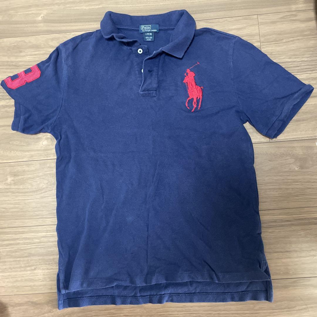 Polo Ralph Lauren ネイビー ポロシャツ L
