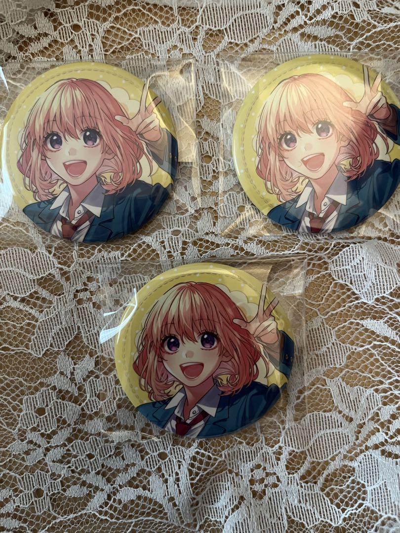 25日まで】HoneyWorks 瀬戸口雛 ひな 缶バッジ ガチャガチャ