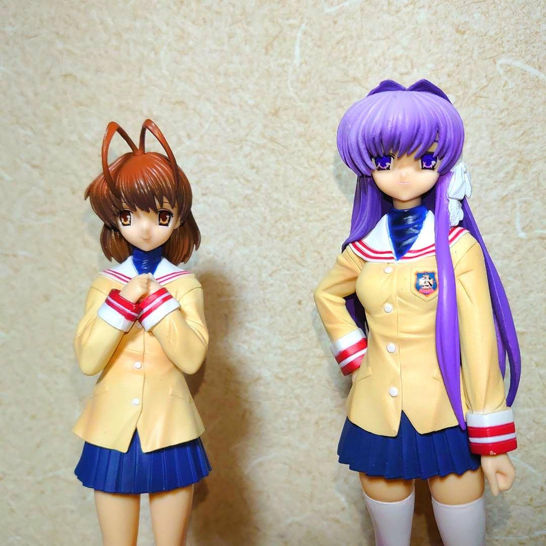 CLANNAD クラナド シーンフィギュア 古河渚 藤林杏 CLANNAD クラナド 古河渚 藤林杏 コレクション フィギュア
