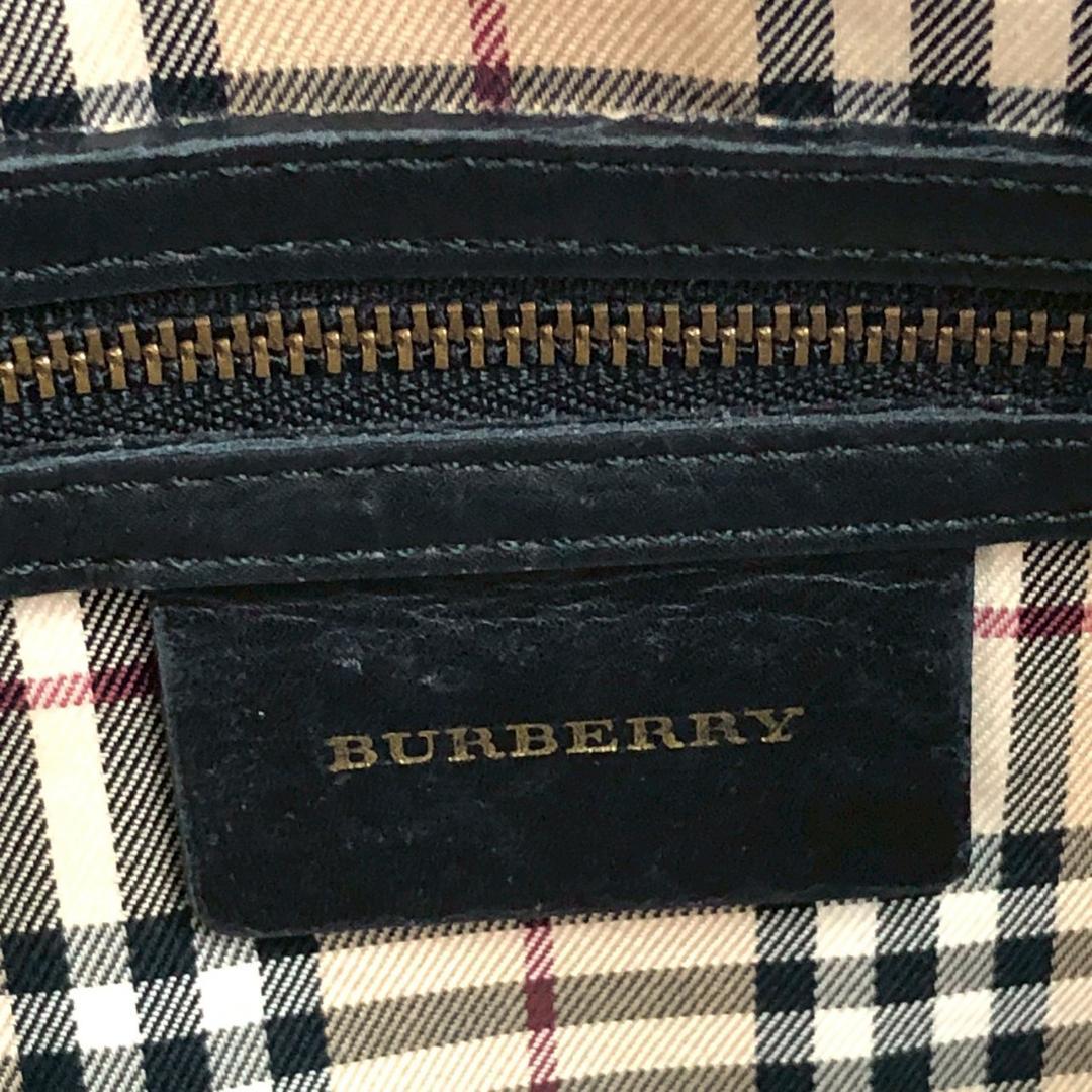 BURBERRY バーバリー ノバチェック レザー ハンドバッグ ブランド