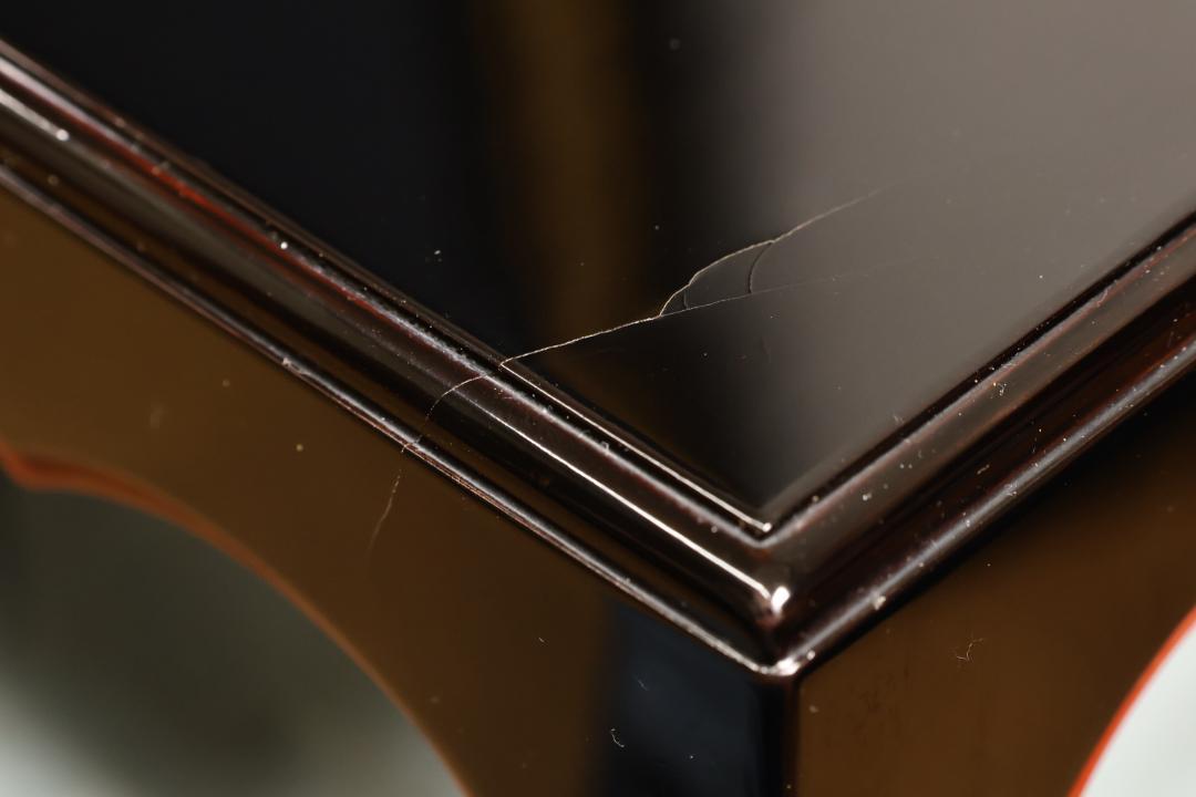 時代漆器　特大　京都高級漆器　美濃屋 監製　厚物式 平卓　黒塗　床飾　漆芸品 2025年最新】Yahoo!オークション -美濃屋(漆芸)の中古品・新品