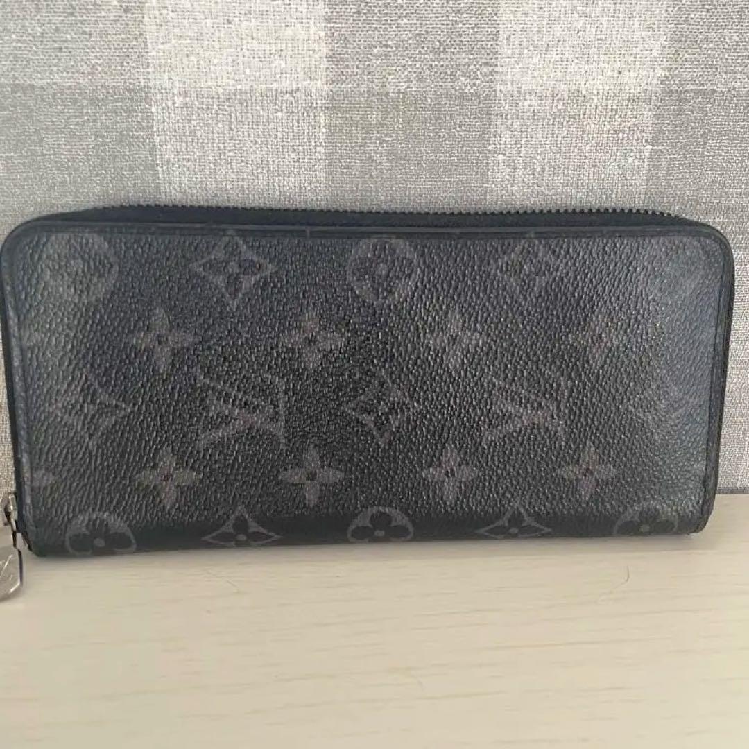 美品✨ルイヴィトン メンズモノグラム エクリプス ジッピーウォレット