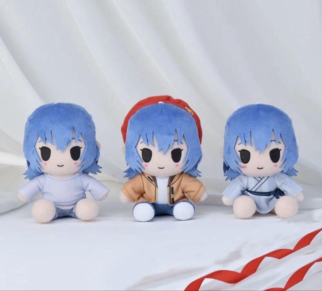 ざつ旅　ミニぬいぐるみ（EX）鈴ヶ森ちか　約12cm　3種セット